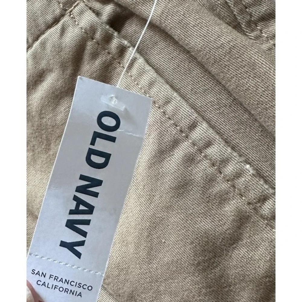 Old Navy Broken -In Loose Chinos Pants Mens Size 46X32 Toasty Tan Casual New